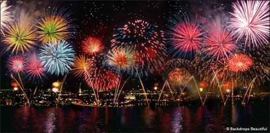 Fireworks Backdrop Fireworks Backdrop