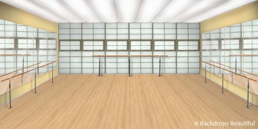 Dance Studio Backdrop