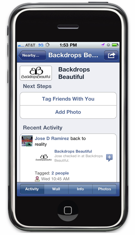 Step 6 | Backdrops Beautiful
