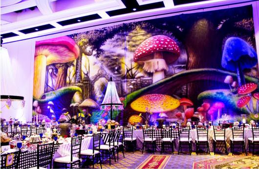 Alice in Wonderland Bar or Bat Mitzvah - Alice in Wonderland