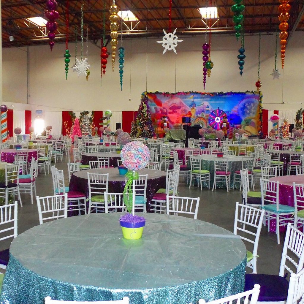 candyland Bat Mitzvah - Candyland Backdrop