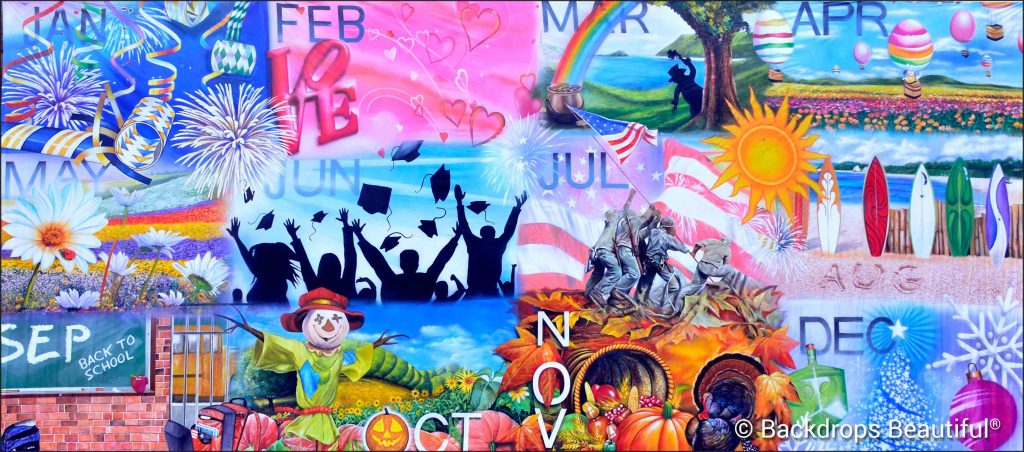 Calendar Creative Backdrop - Calendar 2