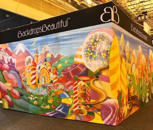 Candyland Backdrop Candyland - Catering backdrops