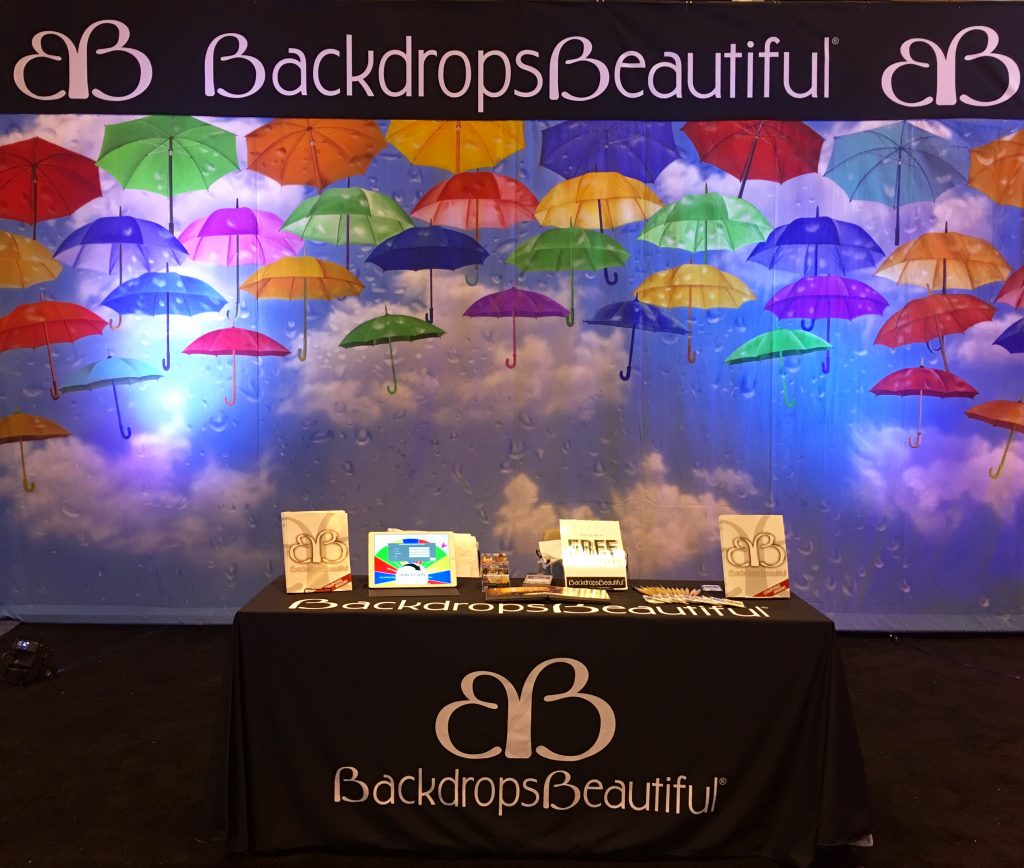 Umbrellas 4 Rain Backdrop Umbrellas 4 Rain - Stage Backdrops
