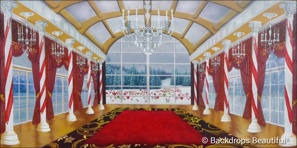 Candy Castle Intior November Backdrops - Candy Castle Interior