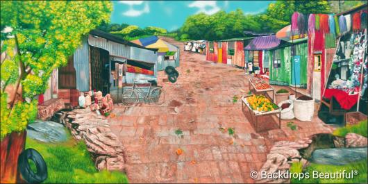 Backdrops: Rural Village 2