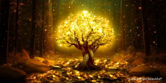 Backdrops: Golden Tree 1