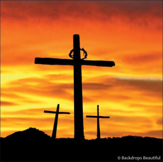 Backdrops: Easter Cross 3