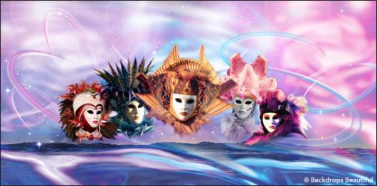 Backdrops: Venetian Masks 1