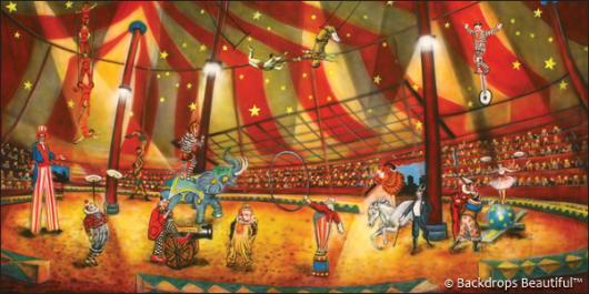 Backdrops: Circus  6 Interior