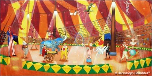 Backdrops: Circus  2 Interior