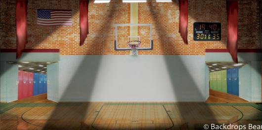 Backdrops: High School Gymnasium 2