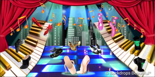 Backdrops: Dancing Shoes 1