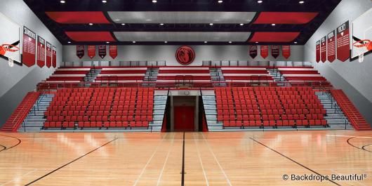 Backdrops: High School Gymnasium 3