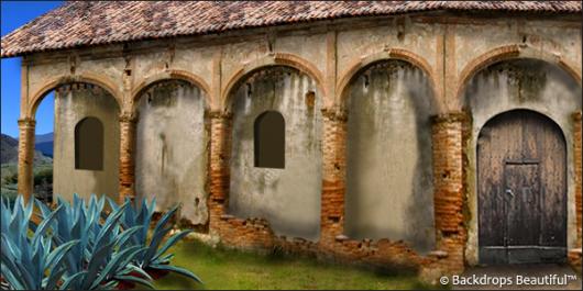 Backdrops: Hacienda 1