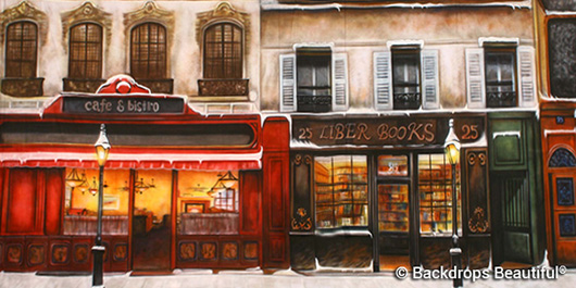 Backdrops: European Street Scene 1A