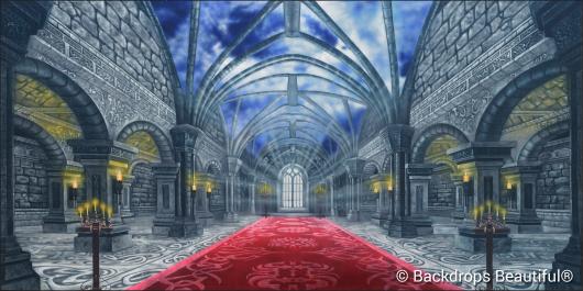 Backdrops: Medieval Castle Interior 4B