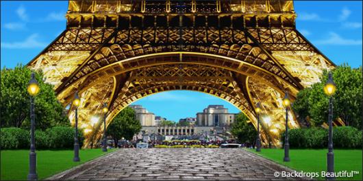 Backdrops: Paris Eiffel Tower 4 Day