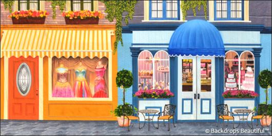 Backdrops: Shopfront 5 Cafe