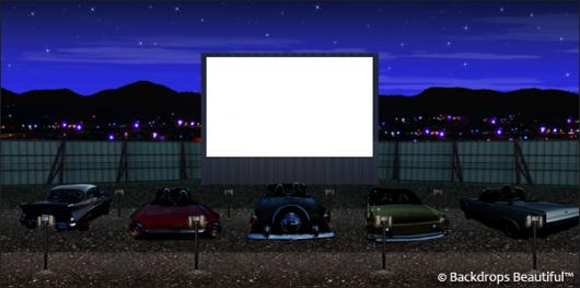 Backdrops: Drive In 3