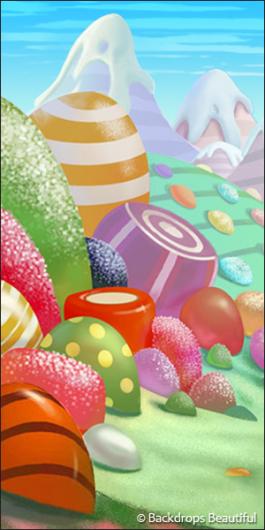 Backdrops: Candyland Leg 1