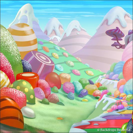 Backdrops: Candyland  9