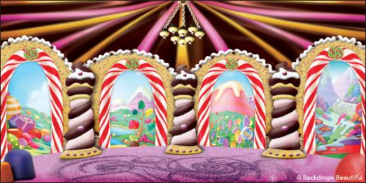 Backdrops: Candy Castle  1 Interior