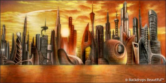 Backdrops: Future City