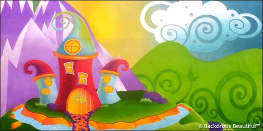 Backdrops: Fantasy Village 1