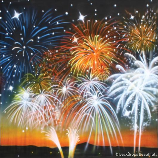 Backdrops: Fireworks Night 4