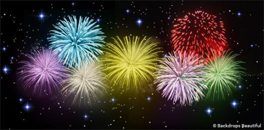 Backdrops: Fireworks Night 5B