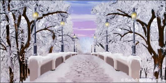 Backdrops: Walk in the Park Winter 1