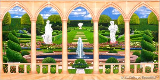 Backdrops: Elegant Garden 4