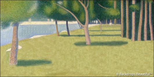 Backdrops: George Seurat 1