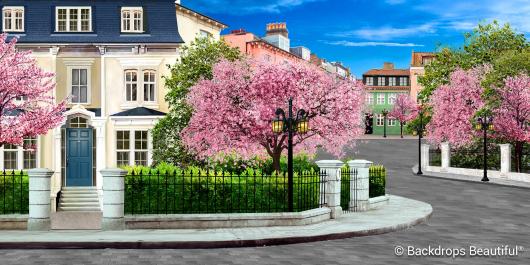 Backdrops: Cherry Tree Lane 1