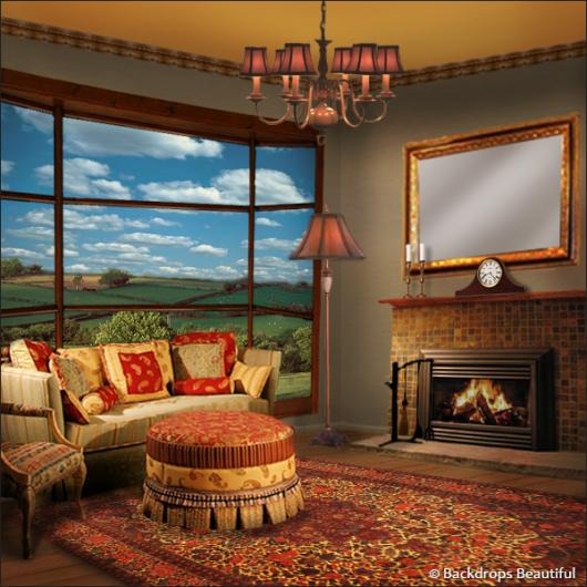 Backdrops: Living Room