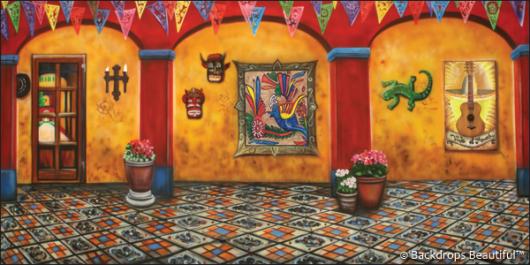 Backdrops: Mexican Hacienda 1