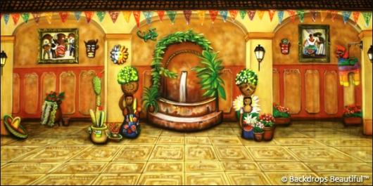 Backdrops: Mexican Hacienda 2