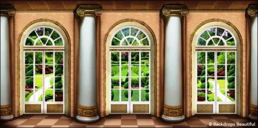 Backdrops: Mansion View  9B