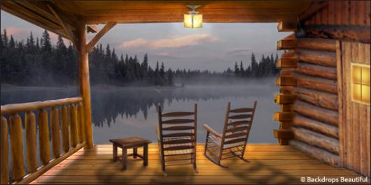 Backdrops: Cabin View 1