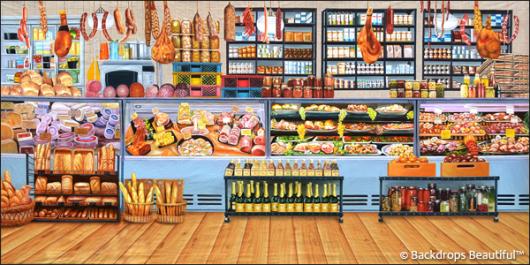 Backdrops: Market 1 Deli