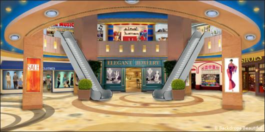 Backdrops: Shopping Mall 2