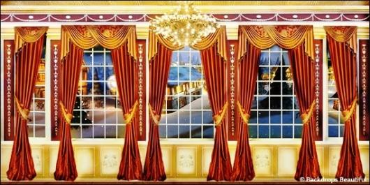 Backdrops: Mansion View  4 Drapes