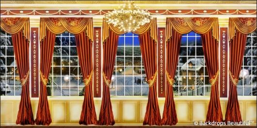 Backdrops: Mansion View  6 Drapes