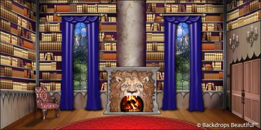 Backdrops: Library Interior 1