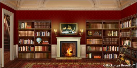 Backdrops: Library Interior 2