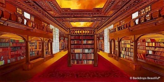 Backdrops: Library Interior 4