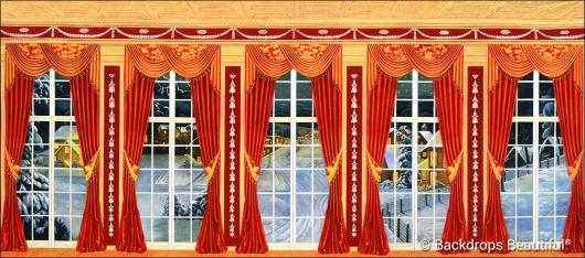 Backdrops: Mansion View 13 Drapes