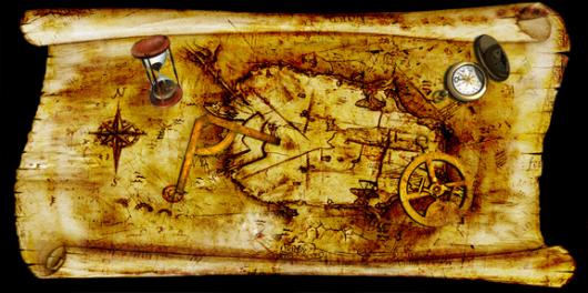 Backdrops: Treasure Map 2