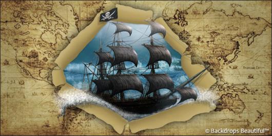 Backdrops: Treasure Map 8